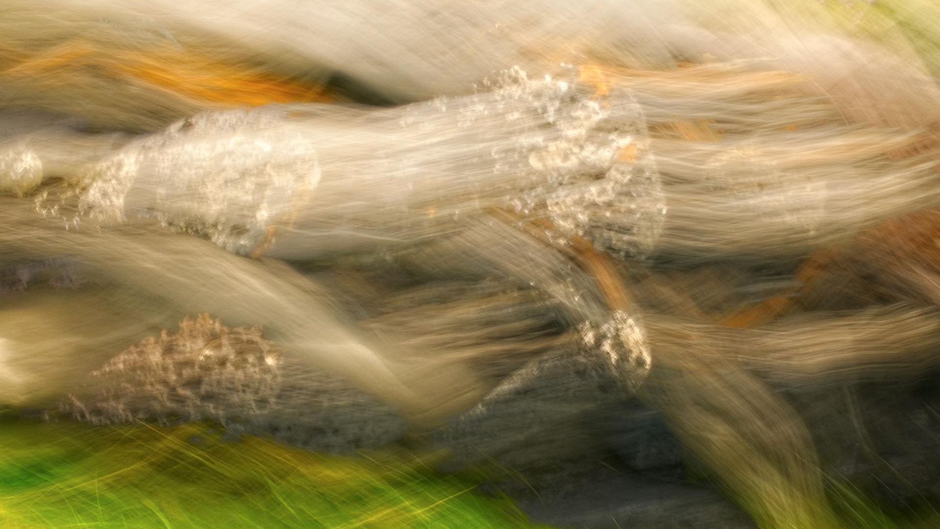 Abstract representation of energy and fluid movement.